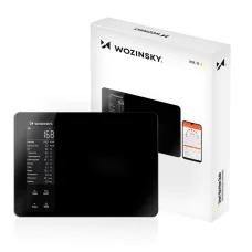 Wozinsky WIK-16 Inteligentná kuchynská váha s digitálnym displejom, Bluetooth aplikáciou - Čierna