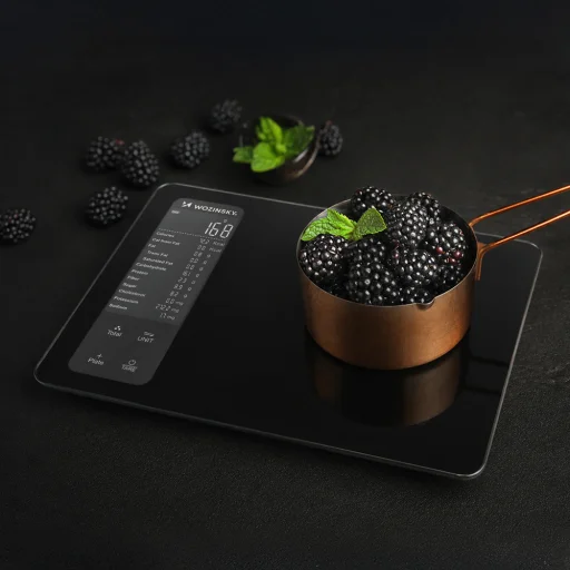 Wozinsky WIK-16 Inteligentná kuchynská váha s digitálnym displejom, Bluetooth aplikáciou - Čierna - 5