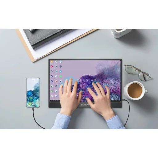 ZEUSLAP Z15ST 15,6" prenosný monitor - 4