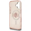 iPhone 16 Karl Lagerfeld IML Choupette Sketch Logo MagSafe rózsaszín tok thumbnail