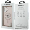 iPhone 16 Karl Lagerfeld IML Choupette Sketch Logo MagSafe rózsaszín tok thumbnail