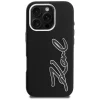 iPhone 16 Pro Max Karl Lagerfeld FW Grained Signature Logo fekete tok thumbnail