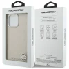 iPhone 16 Pro Karl Lagerfeld FW Stamped Karl MagSafe bézs tok thumbnail