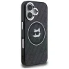iPhone 16 Karl Lagerfeld IML Choupette Head Logo MagSafe čierny kryt thumbnail