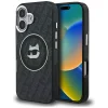 iPhone 16 Karl Lagerfeld IML Choupette Head Logo MagSafe čierny kryt thumbnail