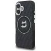 iPhone 16 Karl Lagerfeld IML Choupette Head Logo MagSafe čierny kryt thumbnail