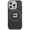 iPhone 16 Pro Karl Lagerfeld IML Choupette Head Logo MagSafe čierne puzdro thumbnail