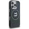iPhone 16 Pro Karl Lagerfeld IML Choupette Head Logo MagSafe čierne puzdro thumbnail