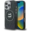 iPhone 16 Pro Karl Lagerfeld IML Choupette Head Logo MagSafe čierne puzdro thumbnail