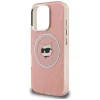 iPhone 16 Pro Max Karl Lagerfeld IML Choupette Head Logo MagSafe ružový kryt thumbnail