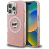 iPhone 16 Pro Max Karl Lagerfeld IML Choupette Head Logo MagSafe ružový kryt thumbnail