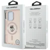 iPhone 16 Pro Max Karl Lagerfeld IML Choupette Sketch Logo MagSafe ružový kryt thumbnail