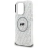iPhone 16 Pro Karl Lagerfeld IML Karl Head Logo MagSafe sivý kryt thumbnail
