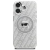 iPhone 16 Karl Lagerfeld IML Karl Head Logo MagSafe sivé puzdro thumbnail