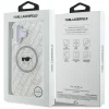iPhone 16 Karl Lagerfeld IML Karl Head Logo MagSafe sivé puzdro thumbnail