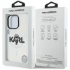 iPhone 16 Pro Karl Lagerfeld IML Karl Sketch Logo MagSafe priesvitný kryt thumbnail