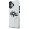 iPhone 16 Karl Lagerfeld IML Karl Sketch Logo MagSafe priesvitný kryt thumbnail