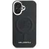 iPhone 16 Karl Lagerfeld Initial & Metal Logo MagSafe čierny kryt thumbnail