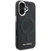 iPhone 16 Karl Lagerfeld Initial & Metal Logo MagSafe čierny kryt thumbnail
