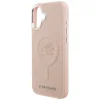 iPhone 16 Plus Karl Lagerfeld Initial & Metal Logo MagSafe rózsaszín tok thumbnail