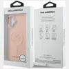 iPhone 16 Plus Karl Lagerfeld Initial & Metal Logo MagSafe rózsaszín tok thumbnail