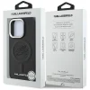 iPhone 16 Pro Karl Lagerfeld Initial & Metal Logo MagSafe čierny kryt thumbnail