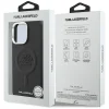 iPhone 16 Pro Max Karl Lagerfeld Initial & Metal Logo MagSafe čierne puzdro thumbnail