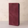 Honor 600 Lite Smart Suede tok bordó thumbnail