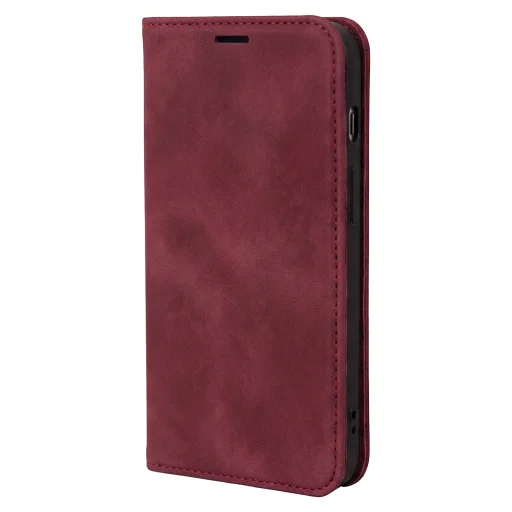 Honor 600 Lite Smart Suede tok bordó - 2