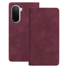 Xiaomi Redmi A7 Pro okos velúr tok bordó tok