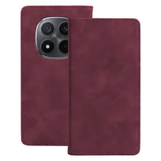 Xiaomi Redmi Note 15 5G Okos Velúr tok bordó tok