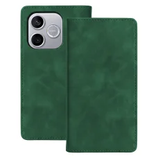 Honor 600 Lite Smart semišové zelené puzdro