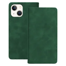 iPhone 13 zelené smart velúrové puzdro