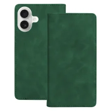 iPhone 17 6,3" smart velúrové zelené puzdro