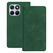 Motorola Moto G34 okos velúr zöld tok