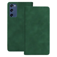 Samsung Galaxy S20 FE / S20 Lite / S20 FE 5G inteligentné semišové puzdro zelené puzdro