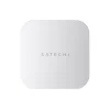 Satechi Thunderbolt 5 CubeDock s boxom pre SSD (3x TBT 5 Downstream porty, TBT 5 Host port 140W, 2x USB-C 3.2, 2x USB-A 3.2, 2,5 Gigabit Ethernet, čítačka SD a microSD kariet, box pre M.2 NVMe SSD, aktívne chladenie) - EU - strieborný thumbnail