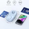 Orico AP3 65W GaN 6v1 sieťový rozbočovač 2x AC + 2x USB-A + 2x USB-C - modrý thumbnail