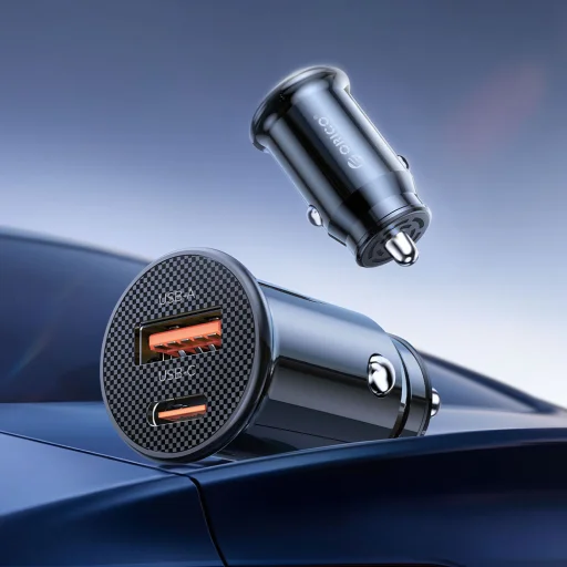 Autonabíjačka ORICO PowerMini 30W 1A1C Fast Car Charger - 4