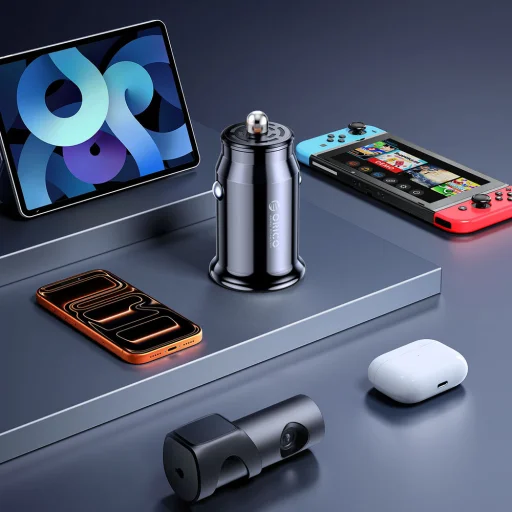 Autonabíjačka ORICO PowerMini 30W 1A1C Fast Car Charger - 5