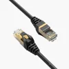 Orico PUG-C7 CAT7 10Gbps RJ45 Ethernet Hálózati Kábel Internet LAN Kerek 30m - Fekete thumbnail