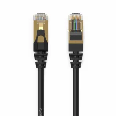 Orico PUG-C7 CAT7 10Gbps RJ45 Ethernet Hálózati Kábel Internet LAN Kerek 30m - Fekete