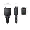 Orico Twin Reach 45 W 1A3C nabíjačka do auta s dvojitým zaťahovacím káblom thumbnail