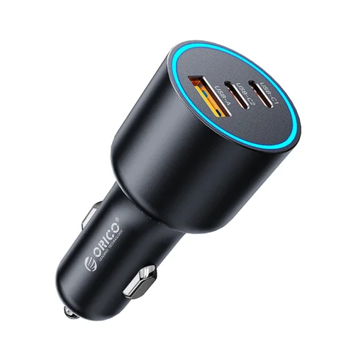 ORICO HyperDrive 165W 1A2C Triple PD nabíjačka do auta 2xUSB-C, 1xUSB-A - 1