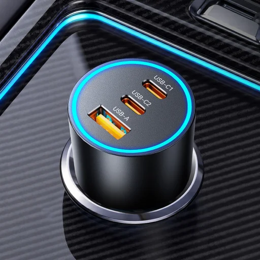 ORICO HyperDrive 165W 1A2C Triple PD nabíjačka do auta 2xUSB-C, 1xUSB-A - 8