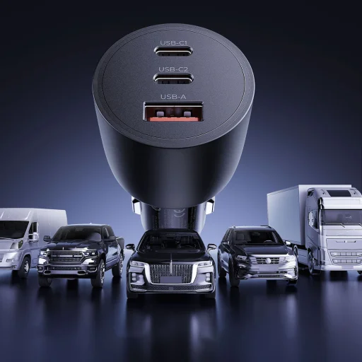 ORICO PowerLink 165W 1A2C Hliníková PD autonabíjačka - 11