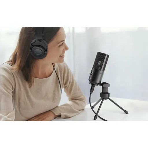 Fifine K669B čierny kondenzátorový mikrofón - 6