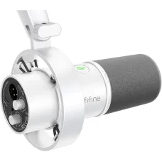 Fifine K688W biely dynamický mikrofón