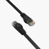 Ethernet hálózati kábel Orico PUG-C7B CAT7 10Gbps RJ45 internetes LAN lapos 8 m - fekete thumbnail
