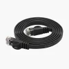 Ethernet hálózati kábel Orico PUG-C7B CAT7 10Gbps RJ45 internetes LAN lapos 8 m - fekete thumbnail